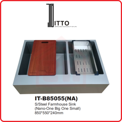 ITTO 2 Bowls Sink IT-B85055(NA)