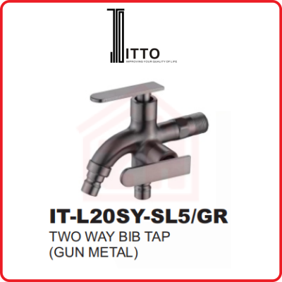 ITTO Two Way Bib Tap IT-L20SY-SL5/GR