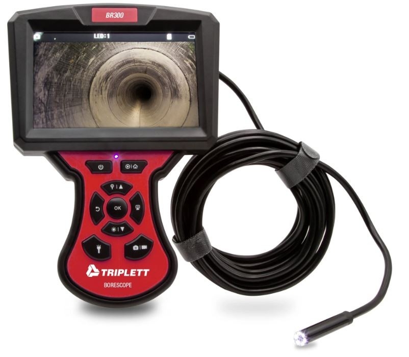 HIGH DEFINITION BORESCOPE INSPECTION CAMERA 5.5MM, 5M CABLE - (BR300)