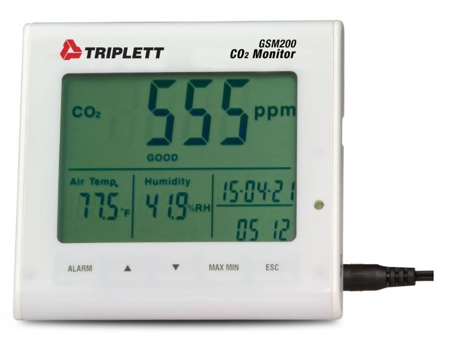 AIR QUALITY CARBON DIOXIDE MONITOR - (GSM200)