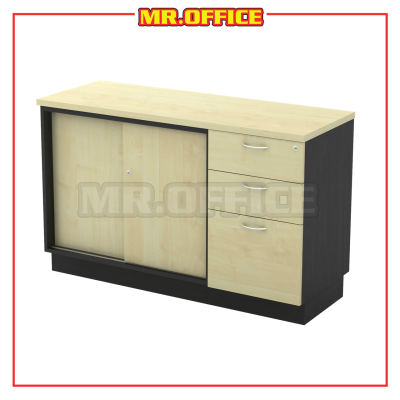 MR OFFICE : T-YSP7123-DGMP SLIDING DOOR + FIXED PEDESTAL 2D1F