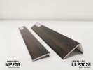 MP208/LLP3028 DARK WALNUT PVC Profile Flooring Accessories