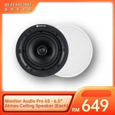 Monitor Audio Pro 65 - 6.5" Atmos Ceiling Speaker (Each)