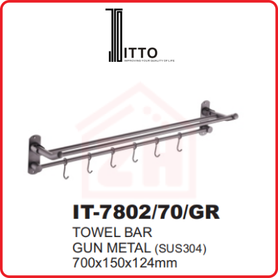 ITTO Towel Bar IT-7802/70/GR