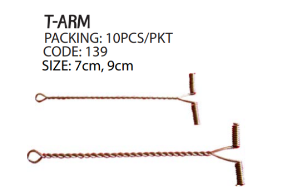 T-ARM 7cm, 9cm - 139