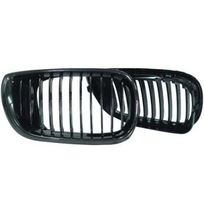 E46 4D `98 Front Grille Black Chrome