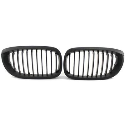 E46 2D `03 Front Grille All Black