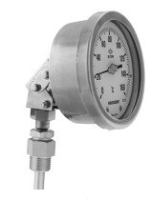 TB Series Adjustable Angle Bimetal Temperature Gauges