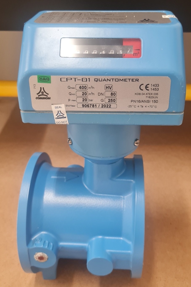 COMMON Quantometer CPT-01, DN80, G250