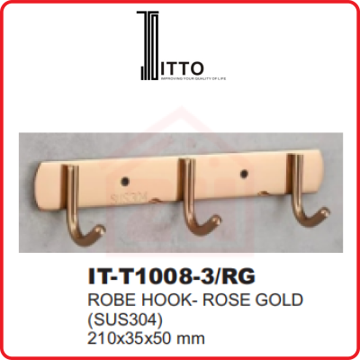 ITTO Robe Hook IT-T1008-3/RG