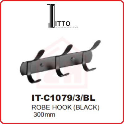 ITTO Robe Hook IT-C1079-3/BL