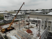 Extension Warehouse Roof Structure