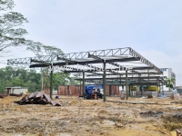 Petrol Station Roof Structure