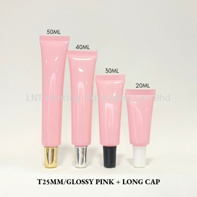 T25MM GLOSSY PINK WITH LONG CAP