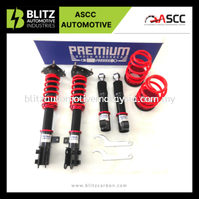 PREMIUM P6 C Mazda 3 BM 2015 C 2020 High Low Soft Hard 32 Steps Adjustable Shock With Front Mount