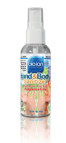 HAND AND BODY SANITIZER 60ML