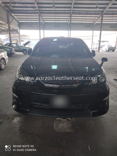 TOYOTA HARRIER ROOFLINER REPLACE ALCANTARA BLACK COLOUR 