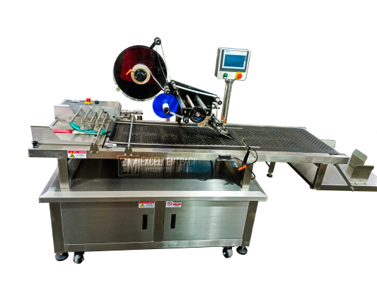 POUCH LABELING MACHINE