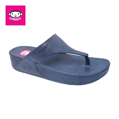 LADIES THONG COMFORT SLIPPER (P 7007 V-DB) (N.T)