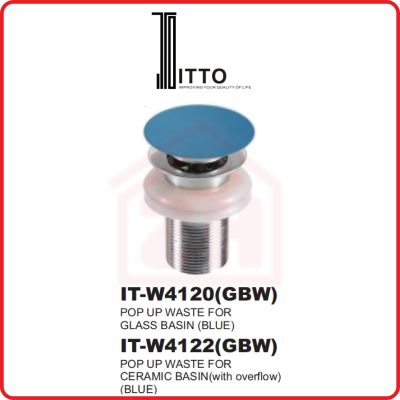 ITTO Pop Up Waste IT-W4120(GBW) & IT-W4122(GBW)