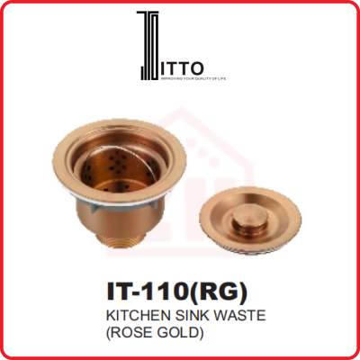 ITTO Kitchen Sink Waste IT-110(RG)