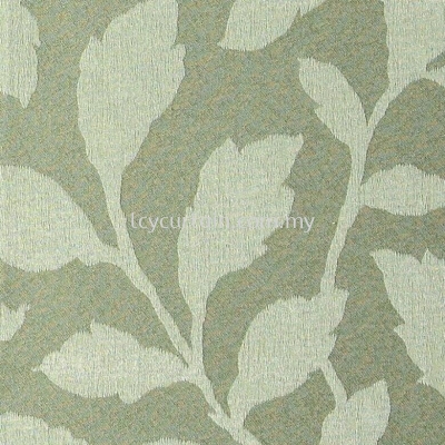 Butler 07 Oatmeal Leaves Curtain