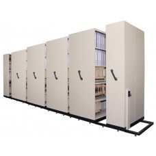 HAND PUSH MOBILE COMPACTORS WITH LOCK (10 BAYS)