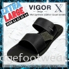 VIGOR Extra Size Men Slippers -V-8328- BLACK Colour Men Sandals & Slippers