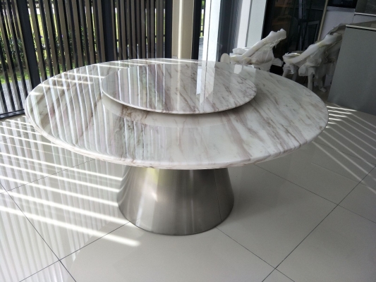 8 Seater Marble Dining Table