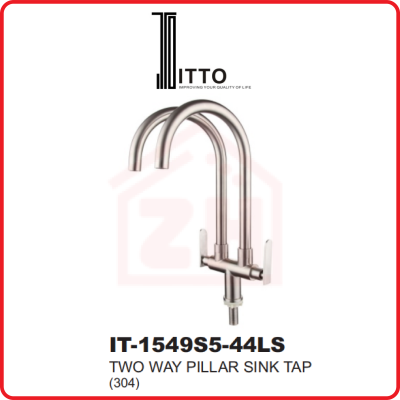 ITTO Two Way Pillar Sink Tap IT-1549S5-44LS