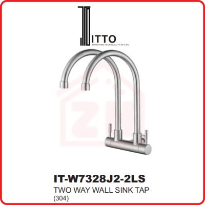 ITTO Two Way Wall Sink Tap IT-W7328J2-2LS