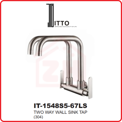 ITTO Two Way Wall Sink Tap IT-1548S5-67LS