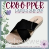 CROOPPER Ladies Comfort Slipper CS-51-81039-BLACK Colour Ladies Slippers & Sandals