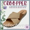 CROOPPER Ladies Comfort Slipper CS-51-81039-BEIGE Colour Ladies Slippers & Sandals