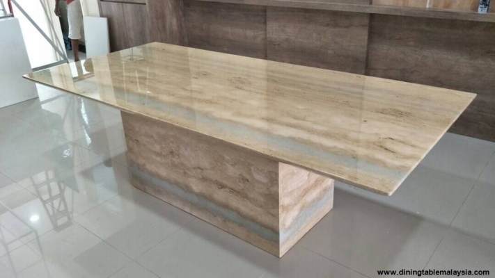 Beige Marble - Blue Travertine