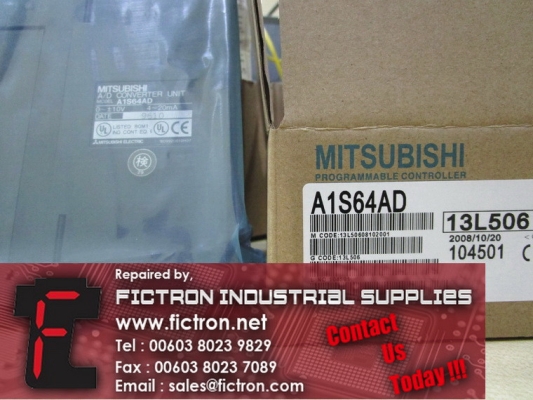 A164AD MITSUBISHI ELECTRIC A/D Converter Unit Supply Malaysia Singapore Indonesia USA Thailand
