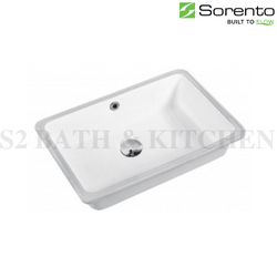 Sorento 500mm Under Counter Basin SRTWB7109