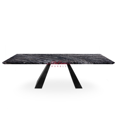 Diba Rectangular Marble Dining Table