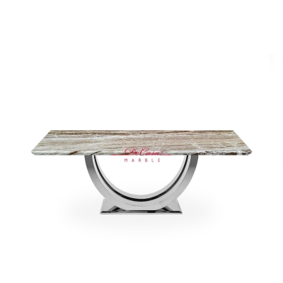 Vanna  Rectangular Marble Dining Table