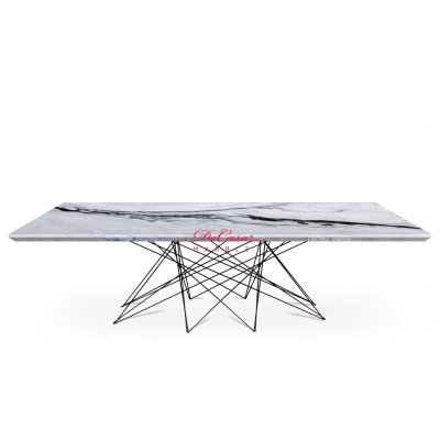 Otto  Rectangular Marble Dining Table