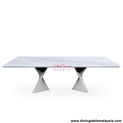 Moore / Rectangular Marble Dining Table