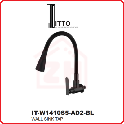 ITTO Wall Sink Tap IT-W1410S5-AD2-BL