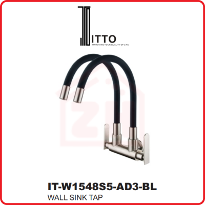 ITTO Wall Sink Tap IT-W1548S5-AD3-BL