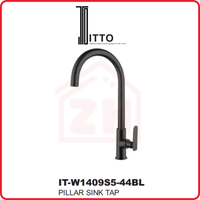 ITTO Pillar Sink Tap IT-W1409S5-44BL