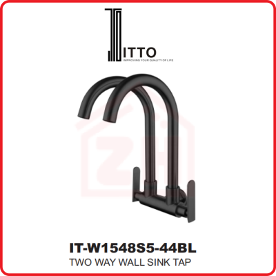 ITTO Two Way Wall Sink Tap IT-W1548S5-44BL
