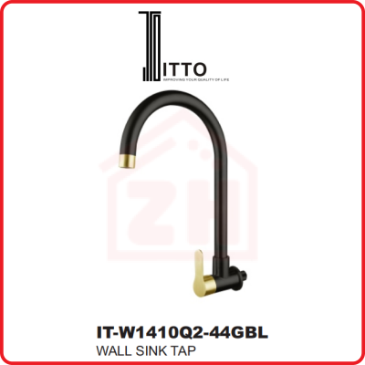 ITTO Wall Sink Tap IT-W141002-44GBL