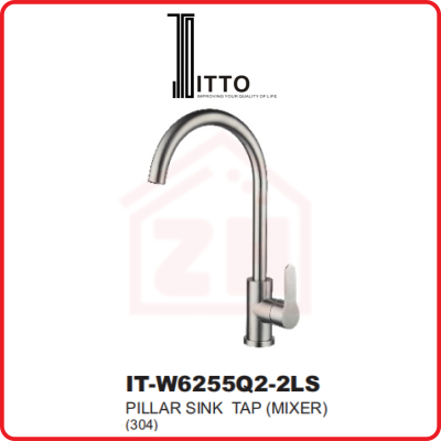 ITTO Pillar Sink Tap IT-W6255Q2-2LS