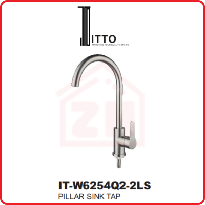 ITTO Pillar Sink Tap IT-W6254Q2-2LS