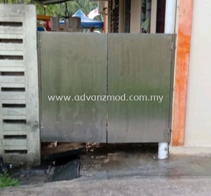 Outdoor Stainless Steel Plate Door 