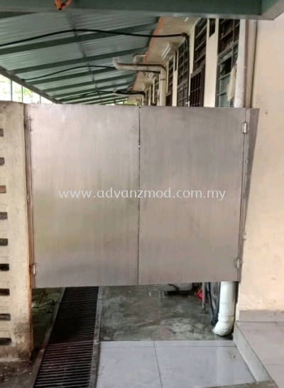 Outdoor Stainless Steel Plate Door 